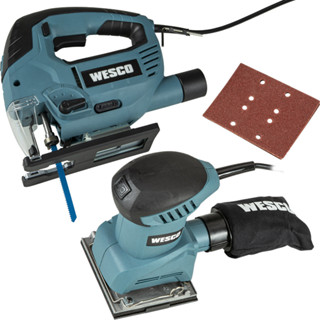 Serra Tico Tico Para Madeira 850W WS3772 com Lixadeira de Mão Oscilante 240W WS4151 Wesco em Oferta na Shopee