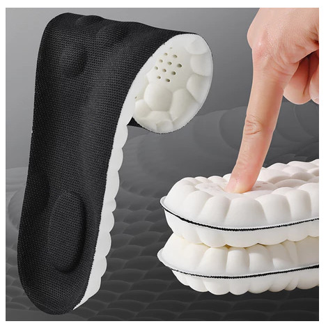 KIT 2Pcs Palmilhas Ajustável Espuma Macio Sapatos Confortável Mácia Dores no Pés Unisex