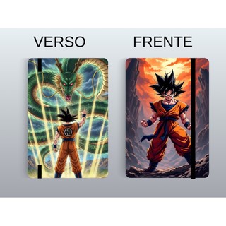 Caderno SKETCHBOOK ou anotaçõe DRAGON BALL  21x14cm