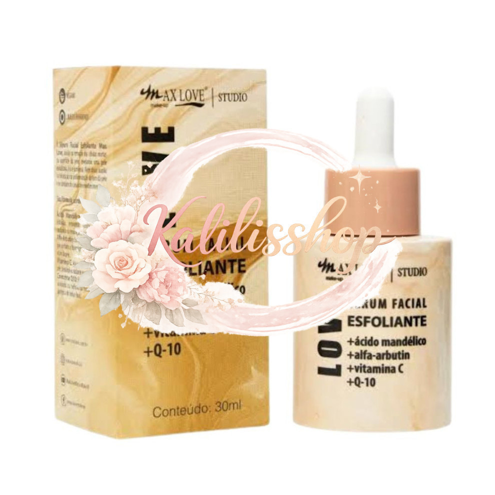(V)✨ Sérum Facial Esfoliante Max Love – Renovação, Limpeza e Pele UniformeTR44