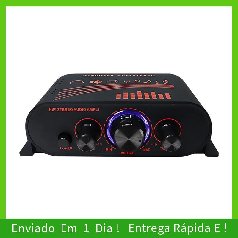 - joyceAK170 Amplificador De Potência De Áudio De Tamanho Compacto Som Portátil Para Alto-Falante De Carro E Casa