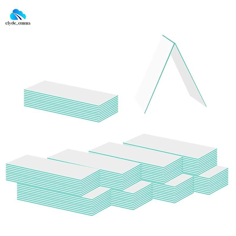 Placa Analógica Clássica De Cromatografia De Camada Fina Com Suporte De Vidro 2.5X7.5 cm GF254 Sílica Gel , Pacote 80