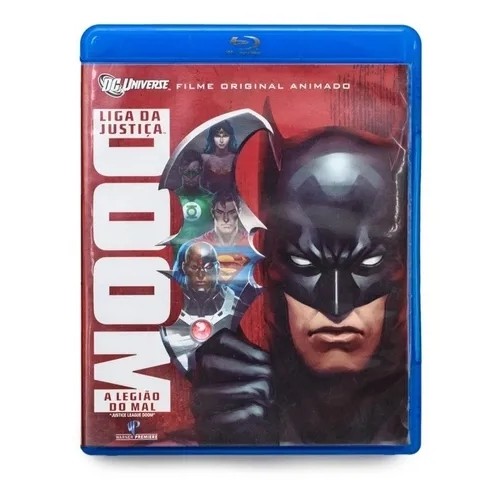 DVD Liga da Justiça: Doom -  A Legião do Mal ( Blu-ray) direção Lauren Montgomery
