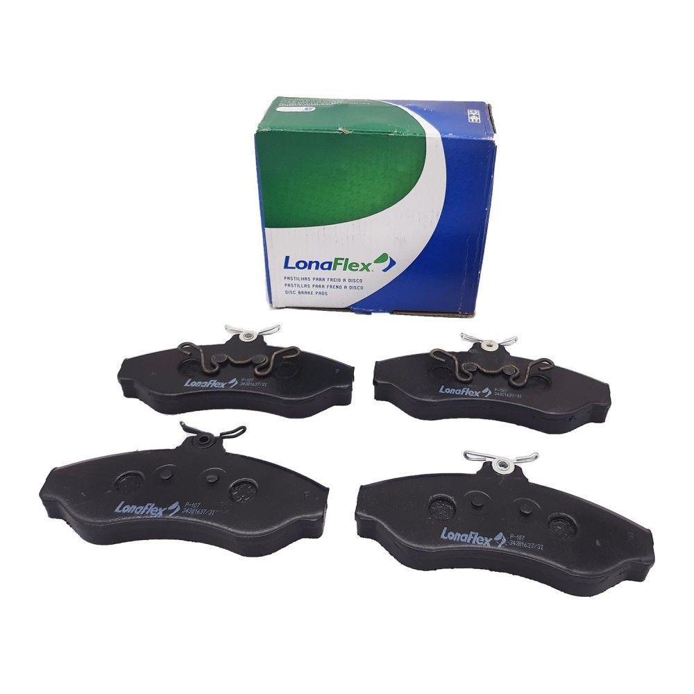 Jogo Pastilha Freio GM Blazer S10 2.8 12v Turbo MWM 2008 a 2011 Dianteira - FRAS-LE