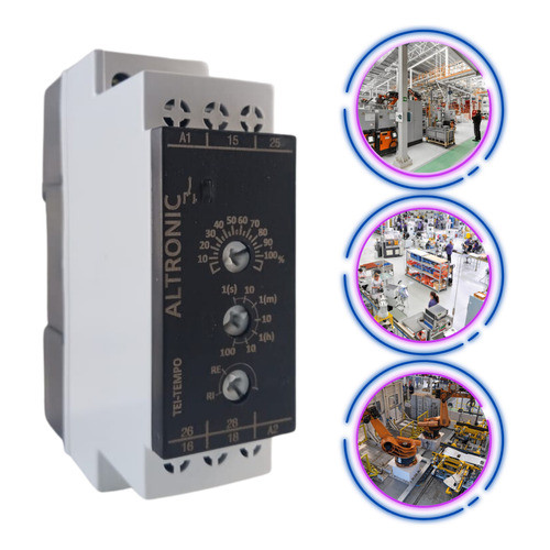 Relé De Tempo Multi Escala 24a 240vca Altronic