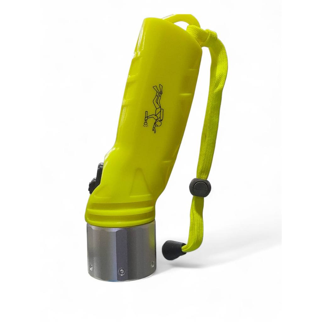 Lanterna LED À Prova D’Água Para Mergulho 3W Camping Pesca Resgate Subaquática em Oferta na Shopee