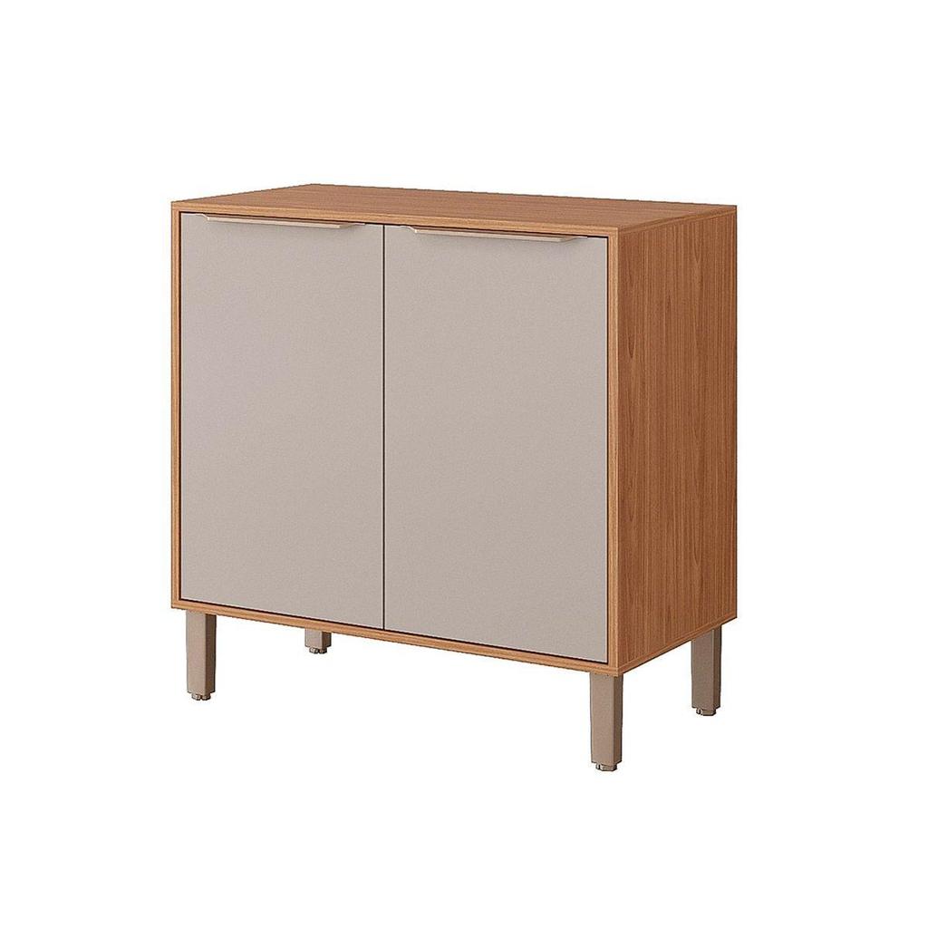 Balcão de Cozinha Modulado p/ Cooktop Divina 2 Portas 80cm Freijo/Off White - MGM em Oferta na Shopee