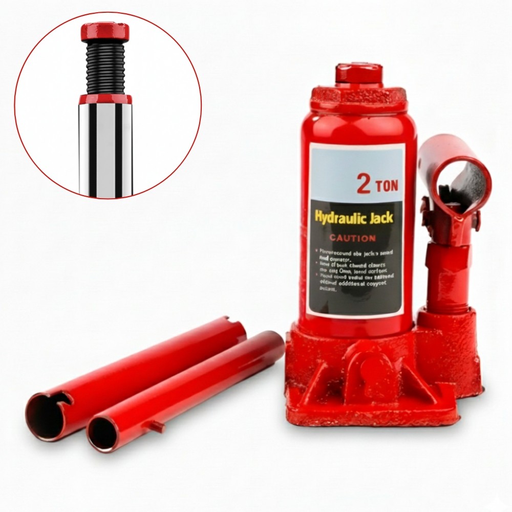 Macaco Hidraulico Tipo Garrafa 2 Toneladas Deend em Oferta na Shopee