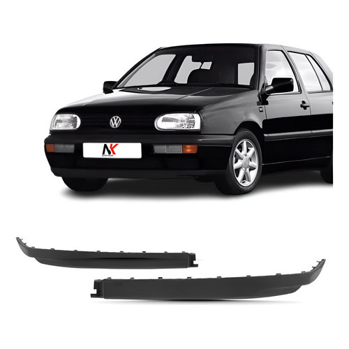 Par/Un Saia Spoiler Parachoque Golf 1995 1996 1997 1998