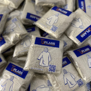 5 Capas de Chuva Transparente Descartável Unissex Resistente Incolor em Oferta na Shopee