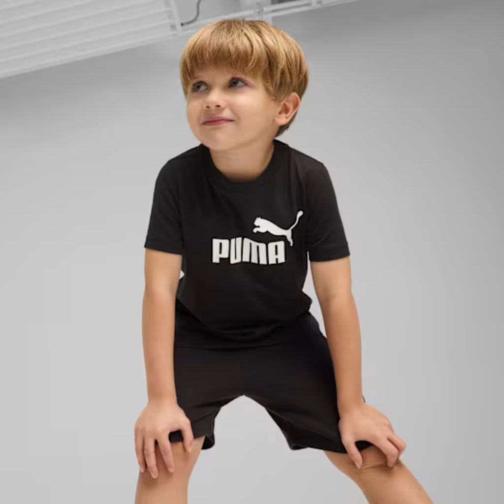 Camiseta Puma Ess No. 1 Logo Kids I Antil Casual Co Ortável Leve Esportiva Dia a Dia