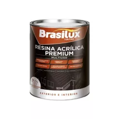 Resina Acrilica Multiuso Incolor 900ML Impermeabiliza Verniz Proteção E Brilho Base Agua