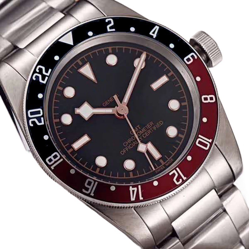 Comércio exterior transfronteiriço venda quente masculino negócios lazer esportes relógio de quartzo pequena flor vermel