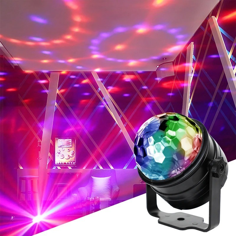 Mini Globo Mágico USB: Luzes LED para festas!