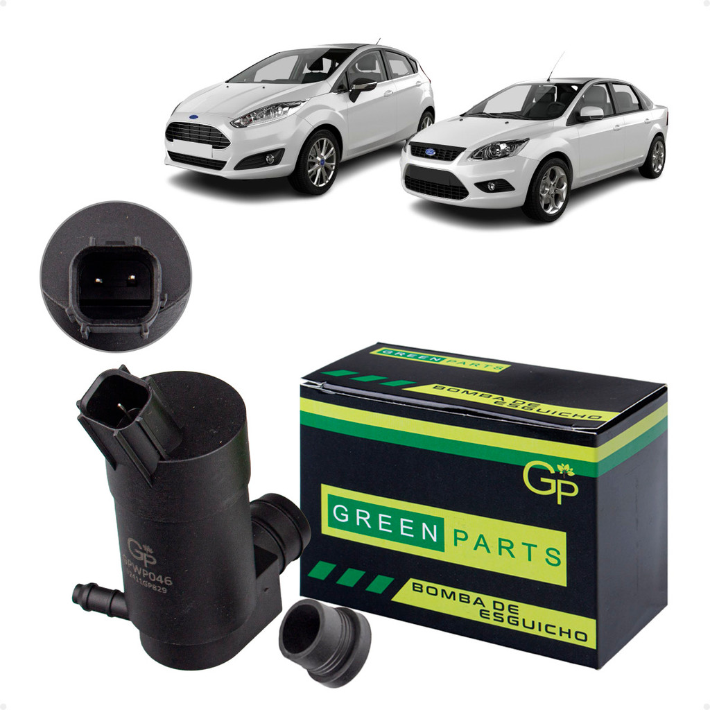 Bomba De Esguicho Do Para-Brisa Ford Focus 2010 - 2019 Fiesta 2011 a 2018 em Oferta na Shopee