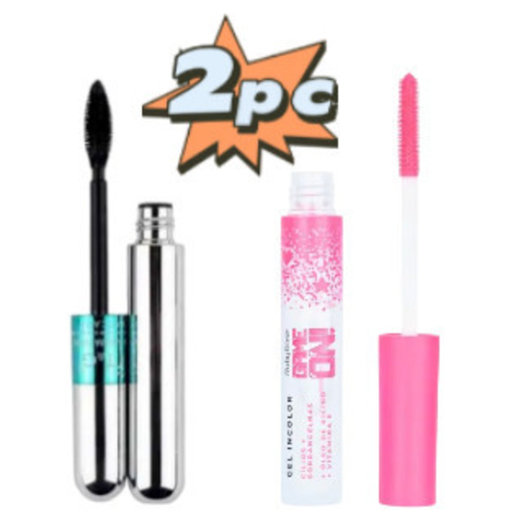 KIT Máscara para cílios T&G Tango 4D cor Preto + Gel Incolor Cílios e Sobrancelhas Game On cosmeticos Ruby Rose em Oferta na Shopee