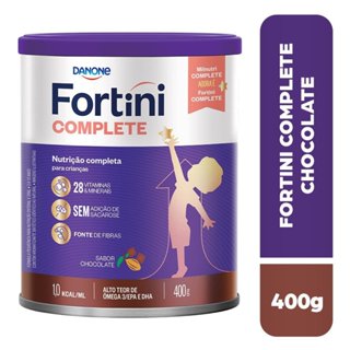 Suplemento Infantil Fortini Complete Chocolate 400g em Oferta na Shopee