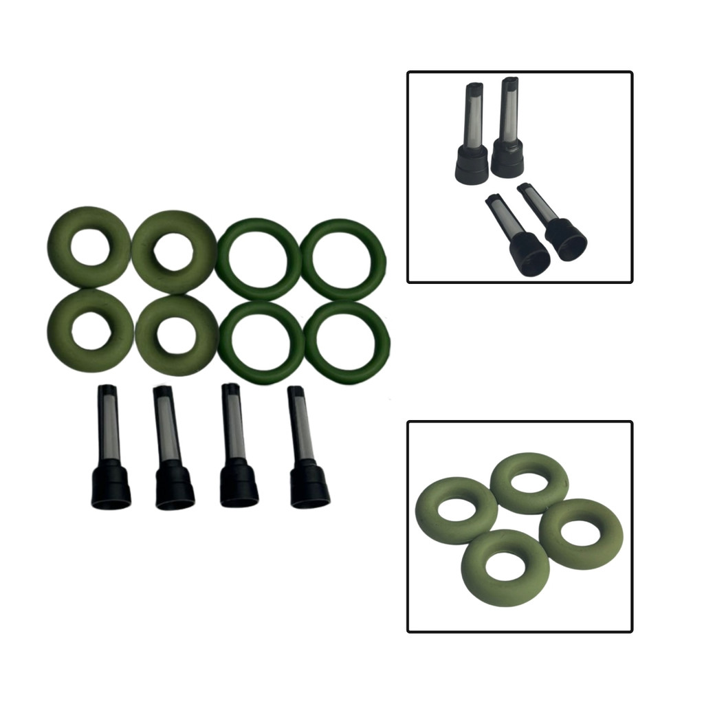 Kit Anel Vedação Bico Injetor Jac Chery Effa Com Filtro