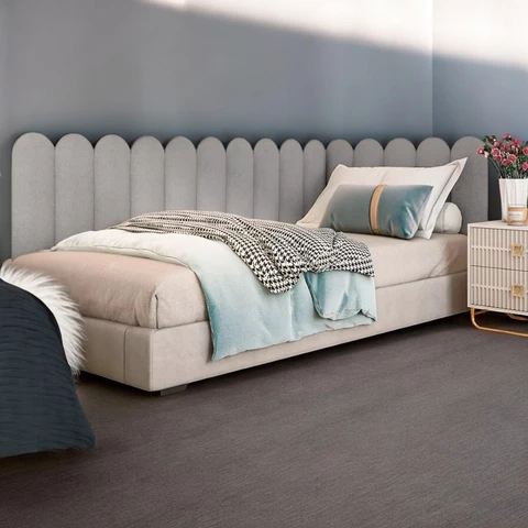 Kit Cabeceira Nuvem 45x20 Cama Box Muito Confortavel - Envio Imediato