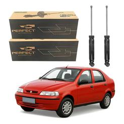 Par Amortecedor Traseiro Fiat Siena 1.0 1.3 2001 A 2003