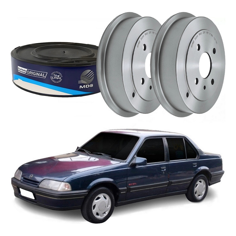 Tambor Freio Traseiro Chevrolet Monza 1.8 2.0 1991 A 1996