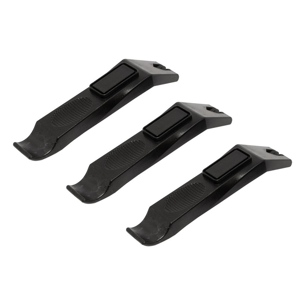 Espátula em Nylon Calypso para Retirar Pneus Preta 3 Unidades