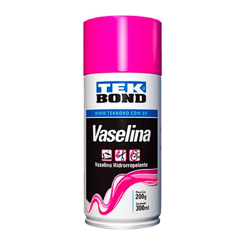 Vaselina Spray Tek Bond 300ml Excelente Resistência á Água com Alto Poder de Lubrificação Uso Geral