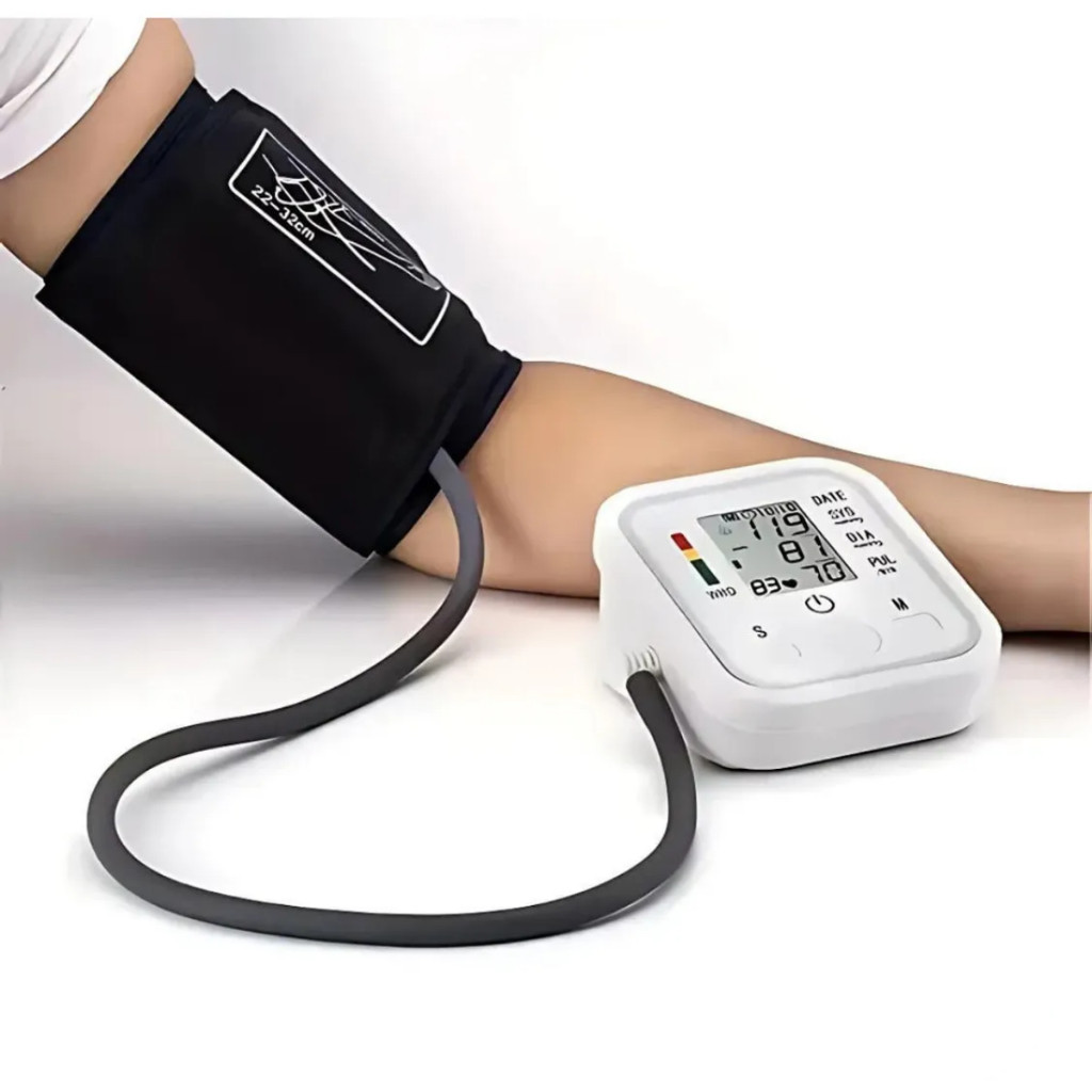 Medidor de Pressão Arterial Braço Pressao Arterial Digital Automático USB Pronto Entregar em Oferta na Shopee