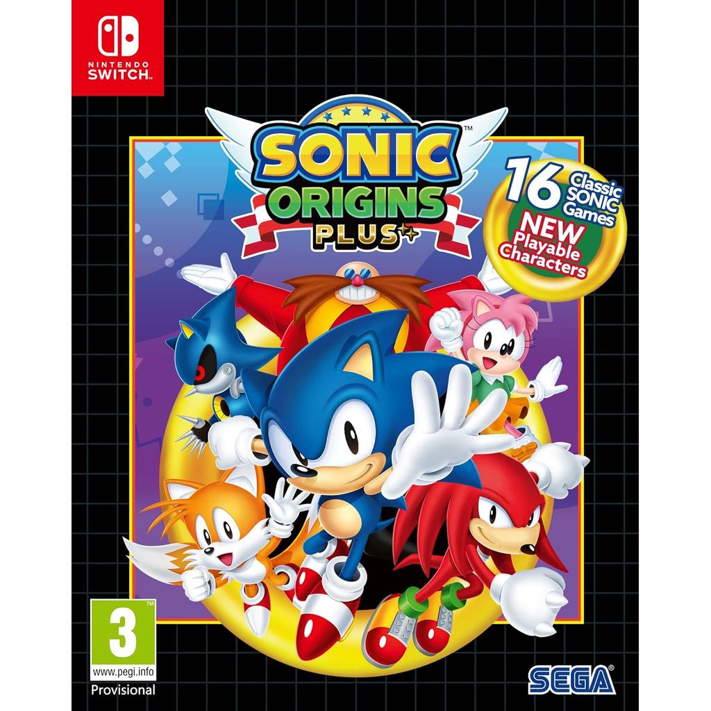 Sonic Origins Plus Switch EUR Midia Fisica em Oferta na Shopee