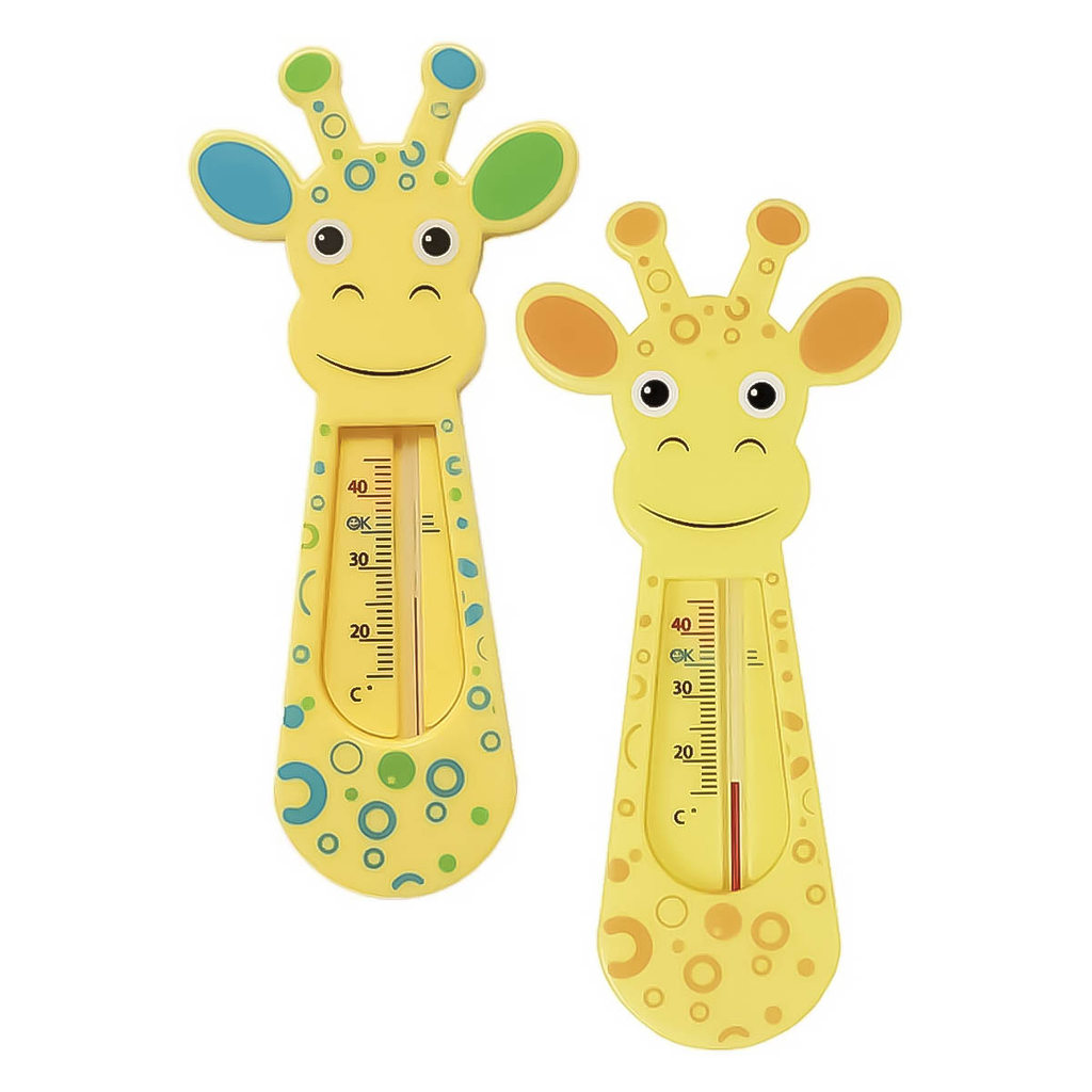 Termômetro de Banho Banheira Bebê Criança Temperatura Água Girafa 5240 - Buba em Oferta na Shopee