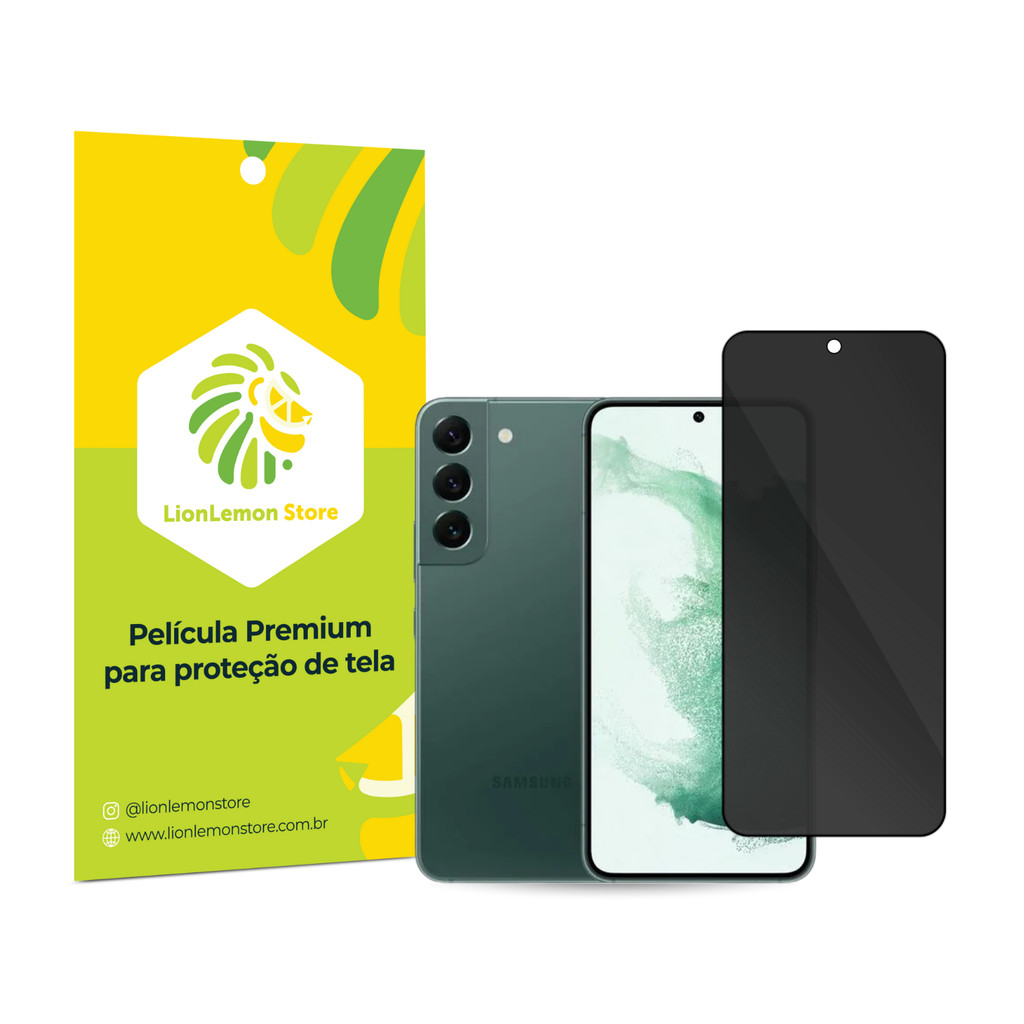 Película de Privacidade Ultrashield LionLemon para Samsung Galaxy S22