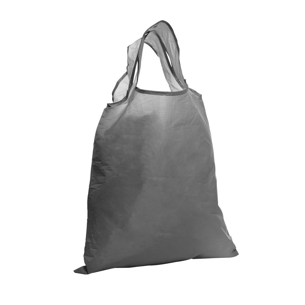 Sacola Dobrável Lyor de Poliéster Cinza 58cm x 38cm em Oferta na Shopee