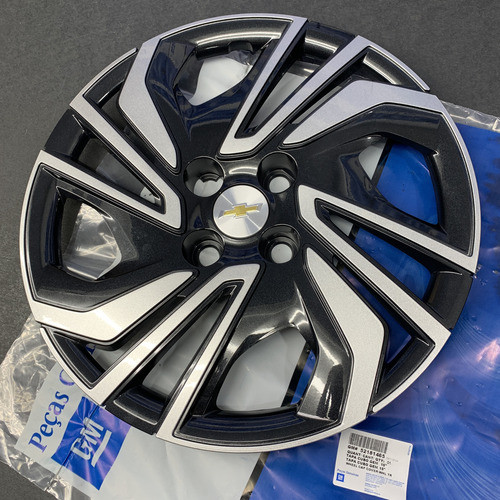 Calota Roda Dianteira Traseira Novo Onix 2020/25 Original Gm Gm em Oferta na Shopee