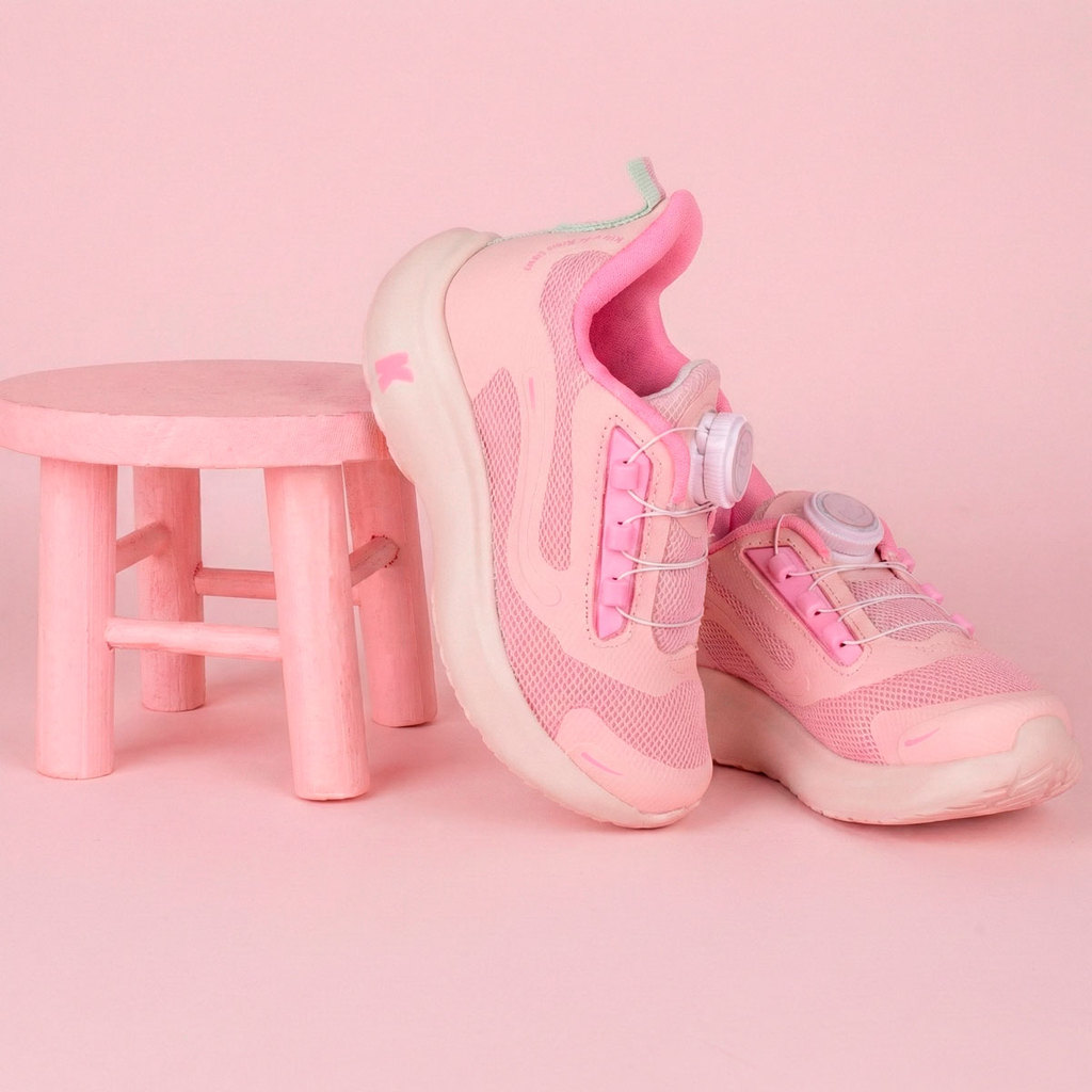 Tênis Infantil Menina Kidy Nuvem Super Leve Esportivo Casual Confortável Fechamento Disk em Oferta na Shopee