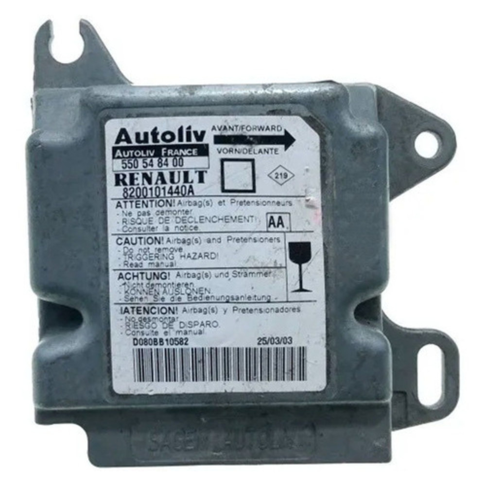 Modulo Airbag Renault Scenic Megane 550548400 8200101440a