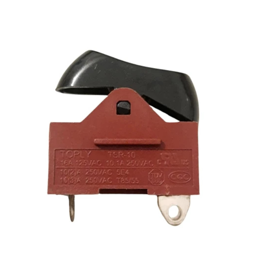 Interruptor Seletor TSR-10 Para Secador de Cabelos 3 Posições 3 Terminais Chave