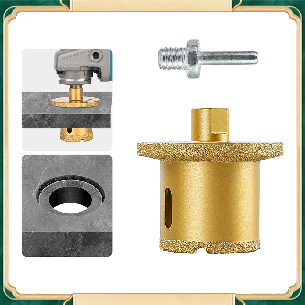 Broca diamantada Para perfurar azulejos, mármore, tábuas de madeira, bancadas de cozinha, etc.