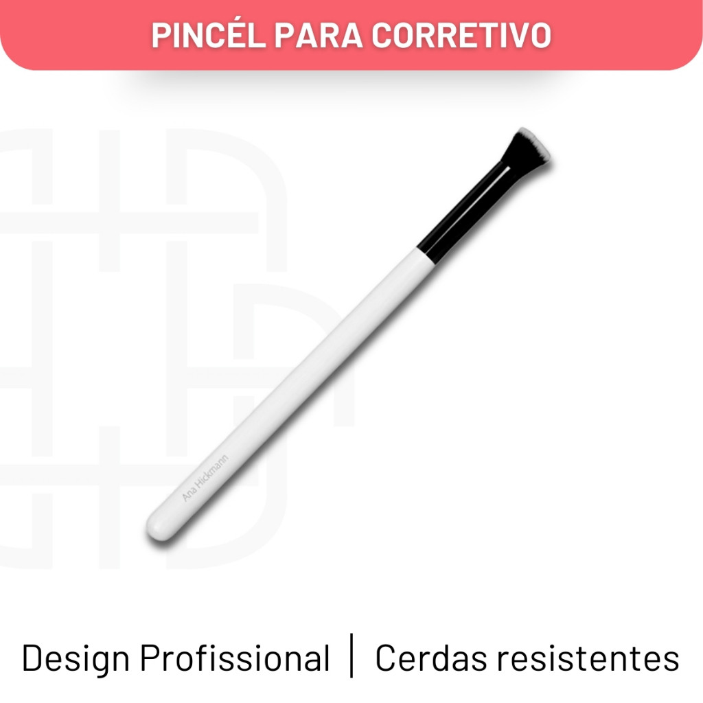 Pincel Para Corretivo Duas Fibras Duo Fiber Concealer Brush Ana Hickmann em Oferta na Shopee