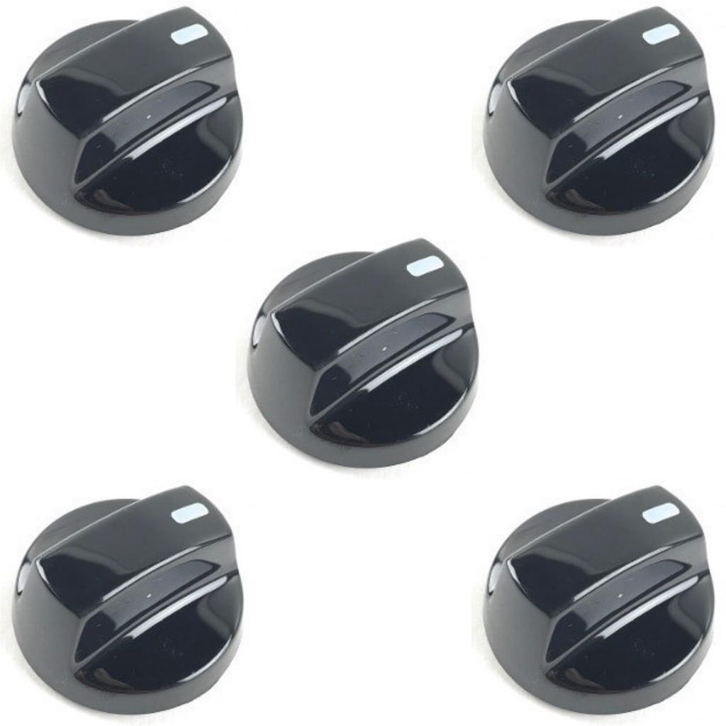 kit 5 botoes modernos para o fogao Electrolux 56sx 56sb 1601