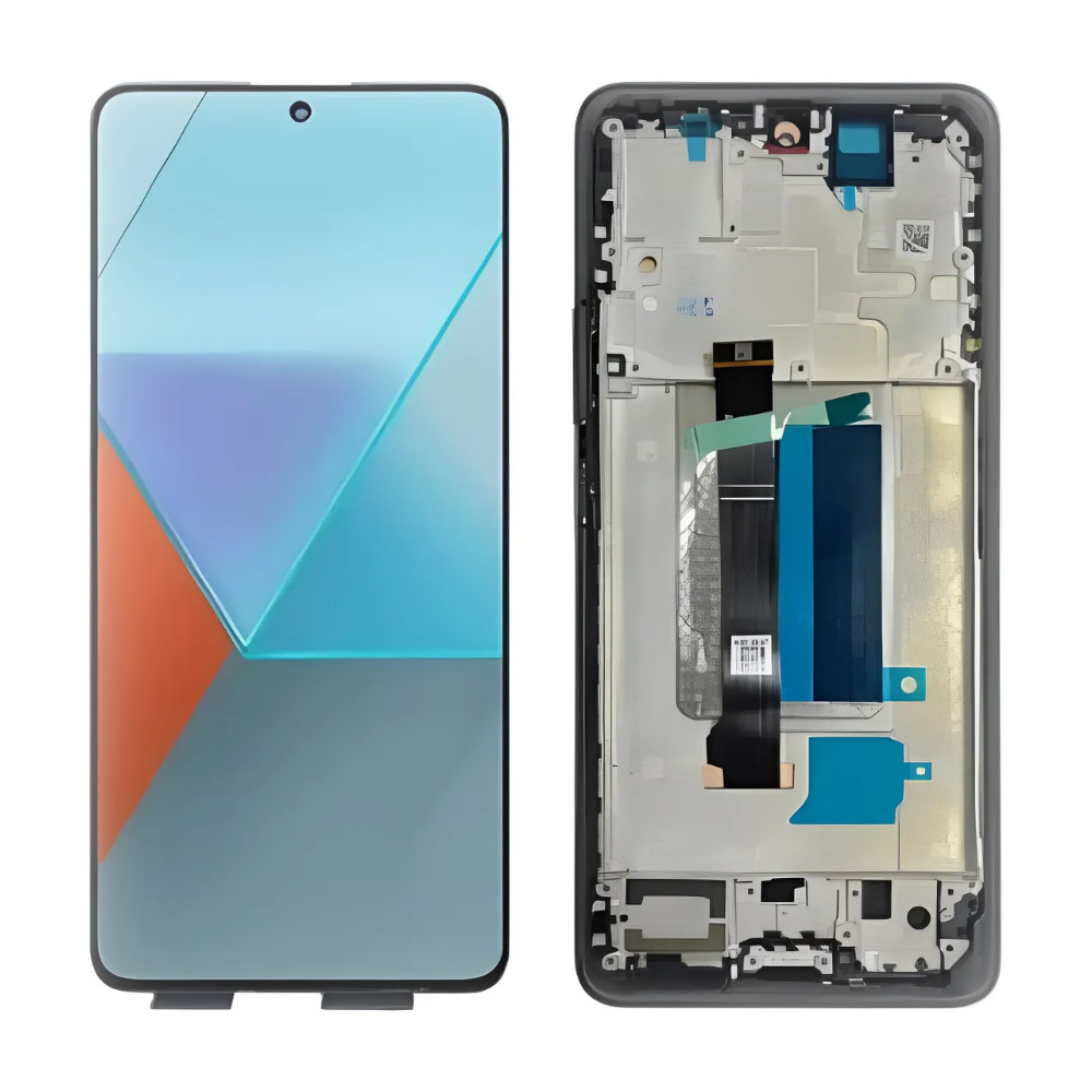Tela Touch Display OLED Xiaomi Note 13 Pro Plus 5G c/ Aro Preto – Qualidade Prem