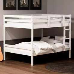 Beliche Casal Casal Eco Madeira Maciça Branco Mobilistore