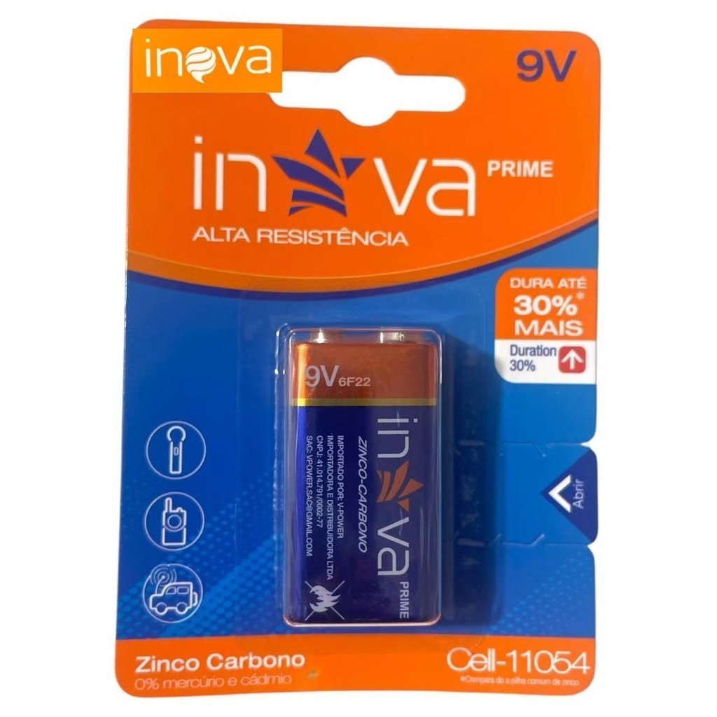 Kit 2 Fonte De Energia 9v Universal Inova Prime Alta Resistência 11054