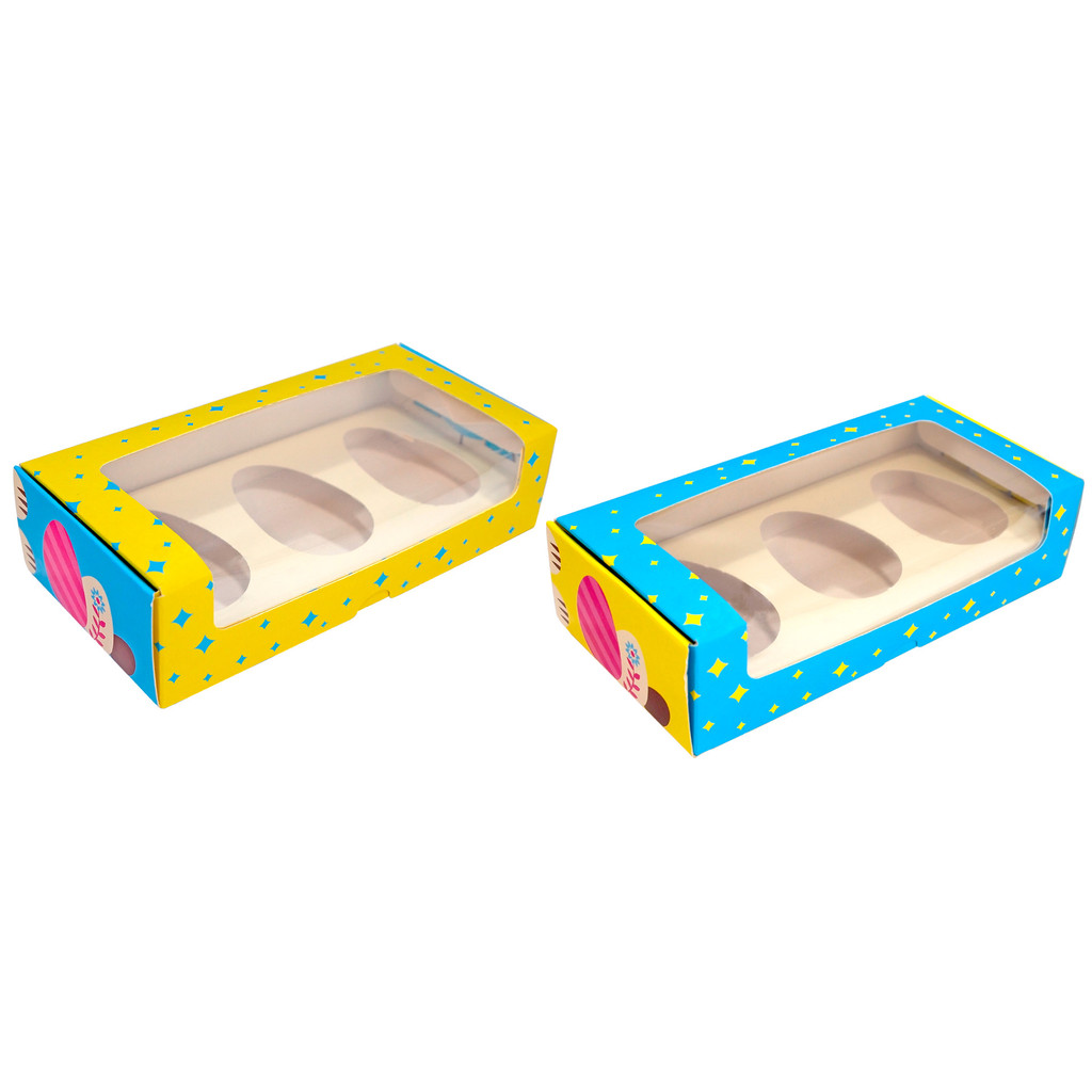20 Caixa Ovo de Páscoa (3X50G) Pascoa Cores 4067 (PASCOA IDEIA OUTLET)