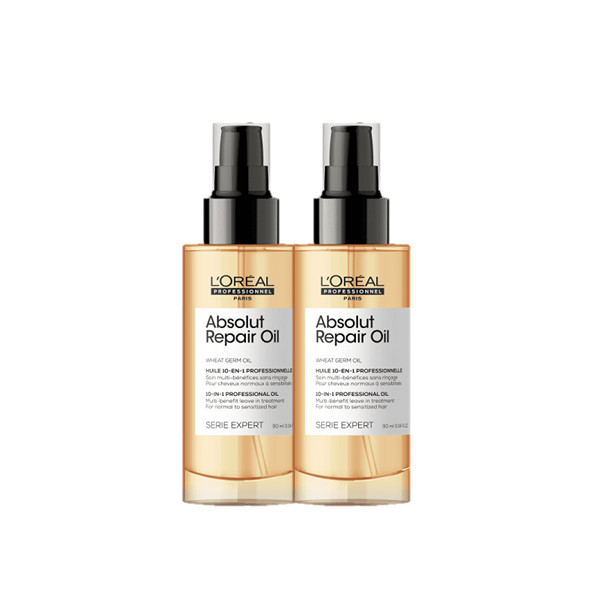 Kit L'Oréal Professionnel Serie Expert Absolut Repair Gold Quinoa 10 in 1 Óleo R