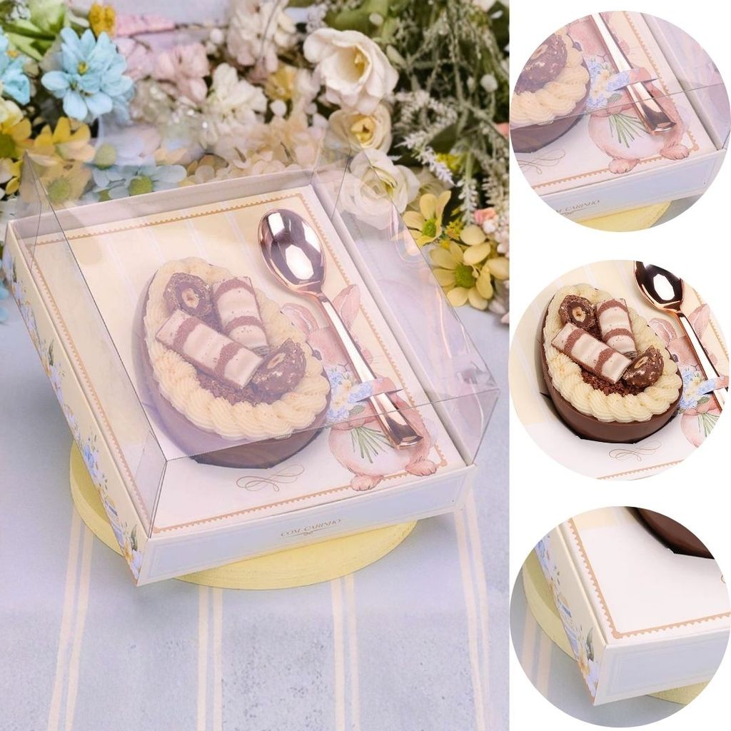 10 CAIXA PARA OVO DE COLHER AJUSTÁVEL 250/350/500G AMANHECER 5541 ( PASCOA JANGO 2026 ) em Oferta na Shopee