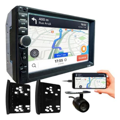 KIT CENTRAL MULTIMIDIA MP5 7 POL CÂMERA DE RÉ FORD KA FOCUS ESCORT RANGER F250