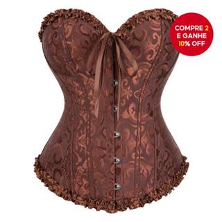 Espartilho Feminino para Noiva Festa de Casamento Modelador com Renda em Oferta na Shopee