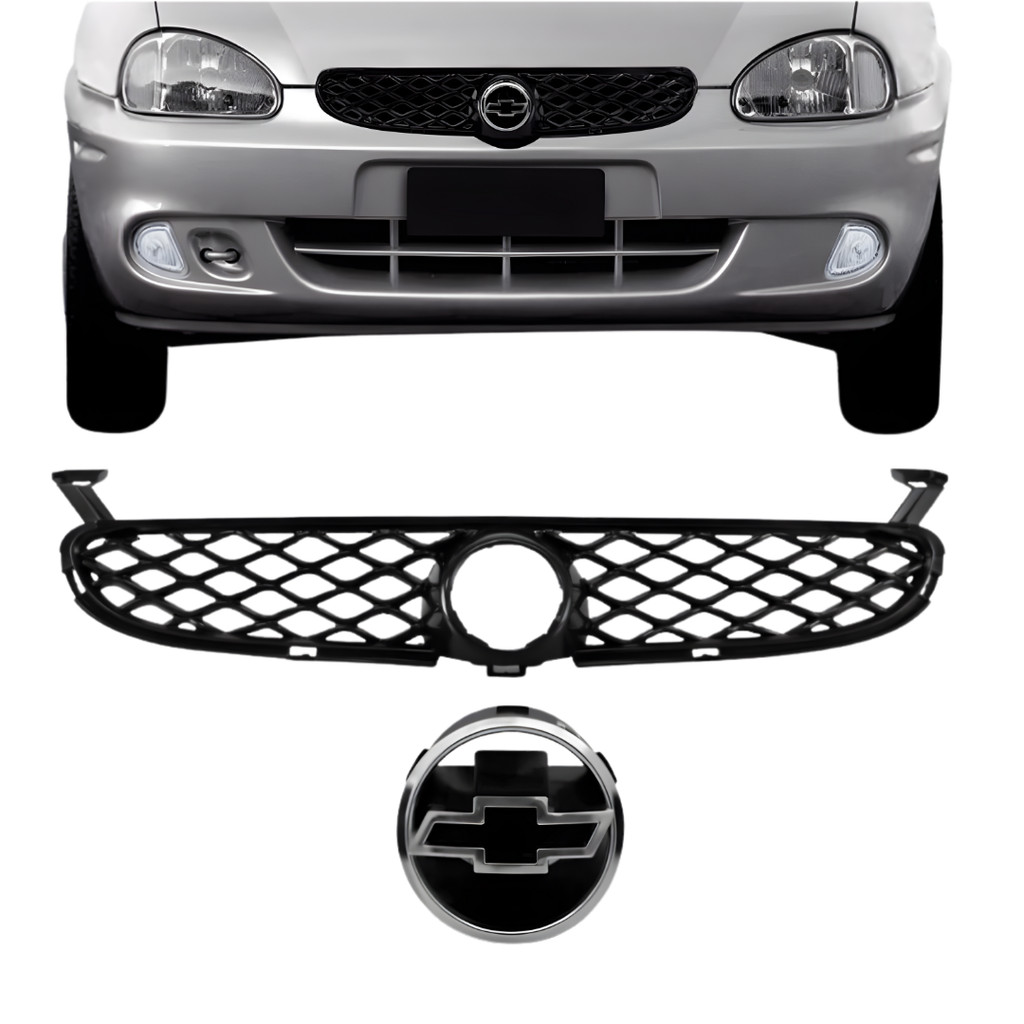 Grade Corsa 00/07 Frente Com Emblema