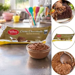 RECHEIO ARTESANAL CREME CHOCOMALTE 1,01KG VABENE (CHOCO)