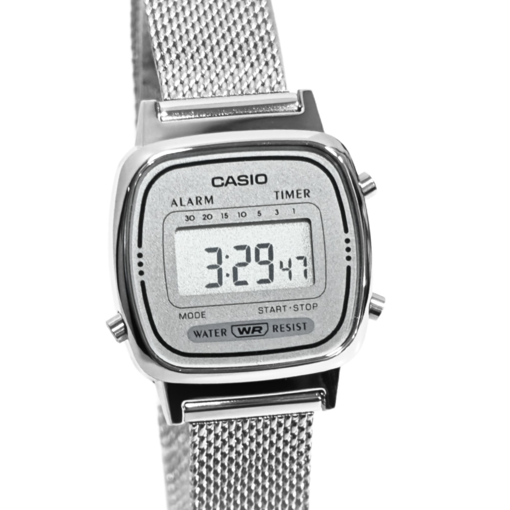 Relógio Casio Digital Vintage Mini Feminino LA670WEM-7DF